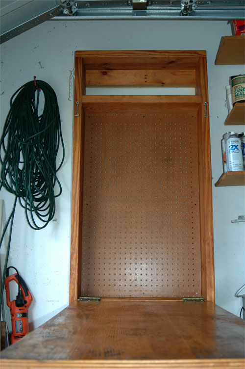 Folding Garage Workbench Plans